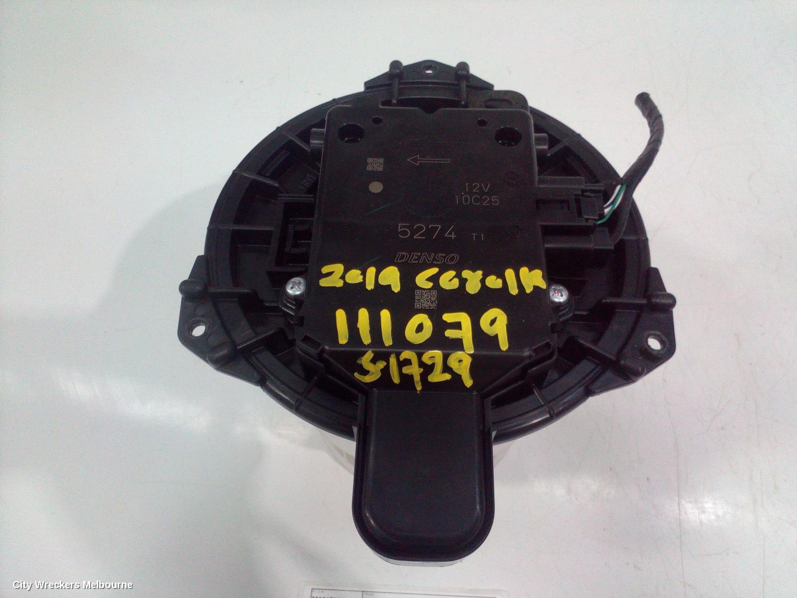 TOYOTA COROLLA HEATER FAN MOTOR, ZRE172R, NON CLIMATE TYPE, 12/2013 - 06/2019 - Image 2