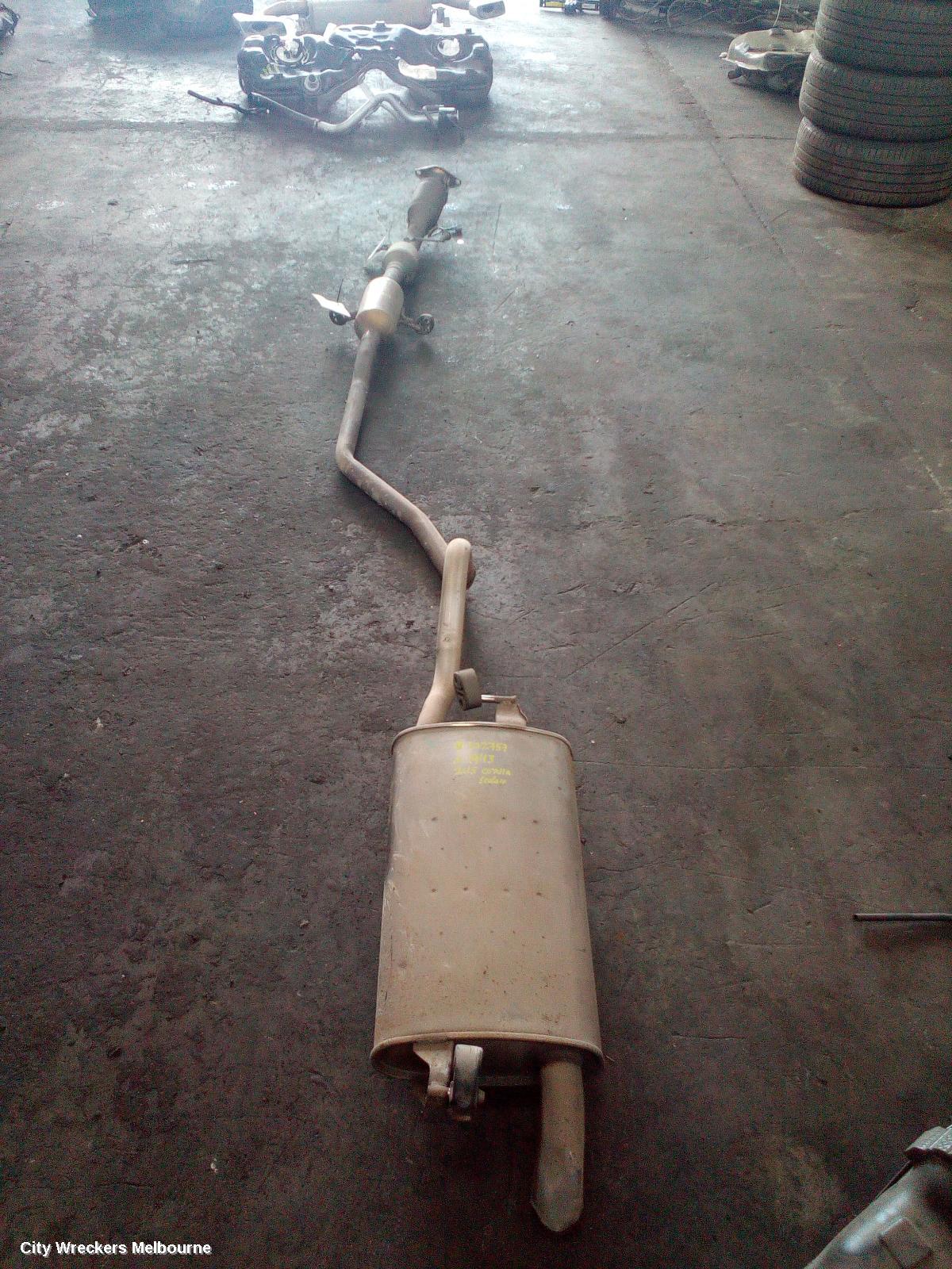 TOYOTA COROLLA CATALYTIC CONVERTER, UNDER CAR-CAT TYPE, 1.8, PETROL, ZRE172R, 12/2013 - 06/2019 - Image 2