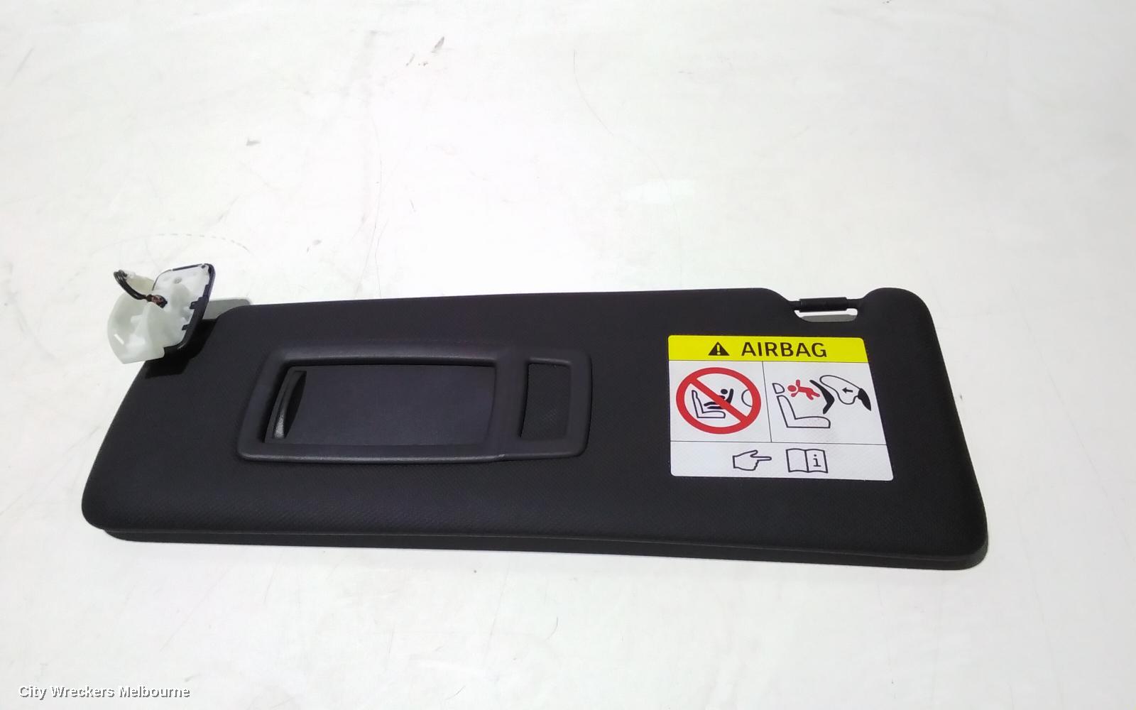 BMW 3 SERIES SUNVISOR, F30, LH SIDE, 11/2011 - 02/2019 - Image 1