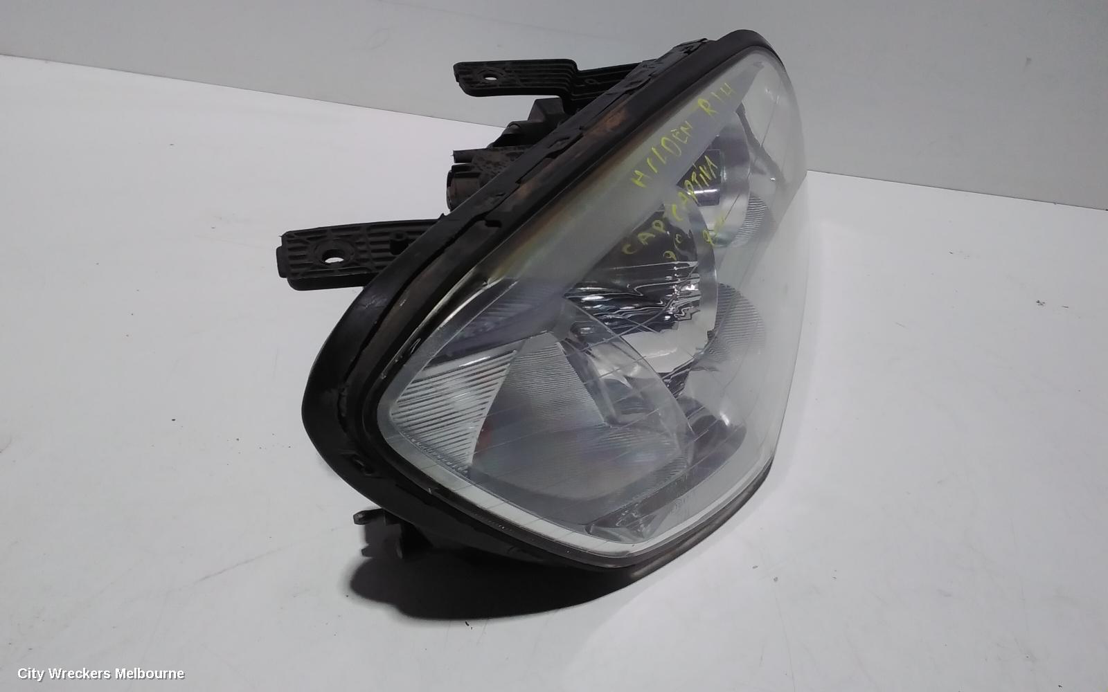 HOLDEN CAPTIVA RIGHT HEADLAMP, CG, CX/LX/SX/CAPTIVA 7 (4TH VIN = C), CHROME INNER TYPE, 09/2006 - 02/2011 - Image 3