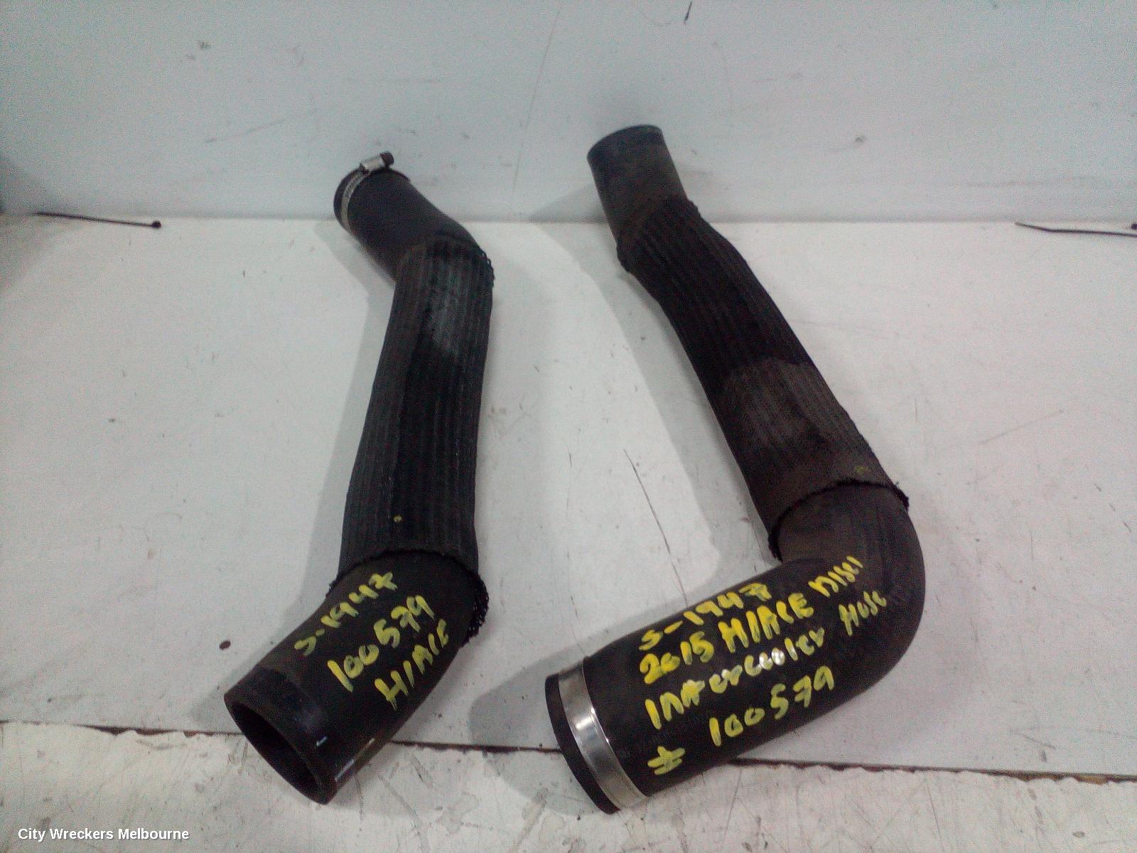 TOYOTA HIACE, TRH/KDH 03/2005 - 04/2019, INTERCOOLER HOSE: 100597 - Image 1