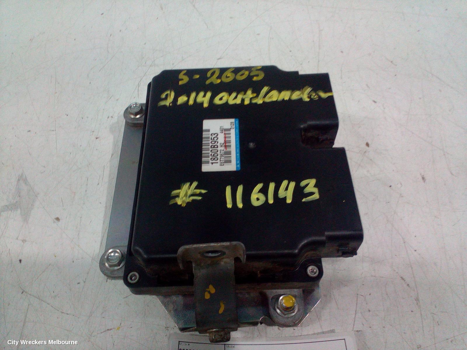 MITSUBISHI OUTLANDER ECU, ENGINE ECU, 2.4, PETROL, AUTO T/M, ECU ONLY, ZJ-ZL, 10/2012 - 07/2021 - Image 2
