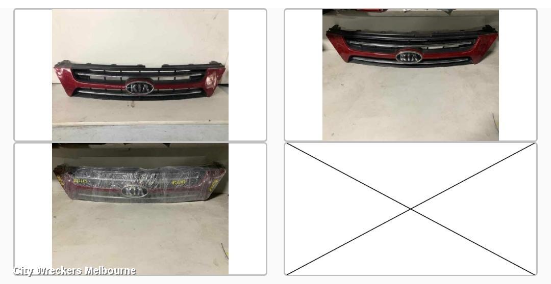 KIA CARNIVAL/GRAND CARNIVAL GRILLE, CARNIVAL/GRAND CARNIVAL, RADIATOR GRILLE, VQ, COLOUR CODED TYPE, 01/2006 - 12/2014 - Image 1