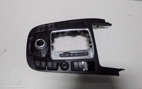 AUDI A4 RADIO/CD/DVD/SAT/TV, MMI CONTROLS, B8 8K, P/N 8T0919609C, 02/2008 - 09/2015 - Image 1