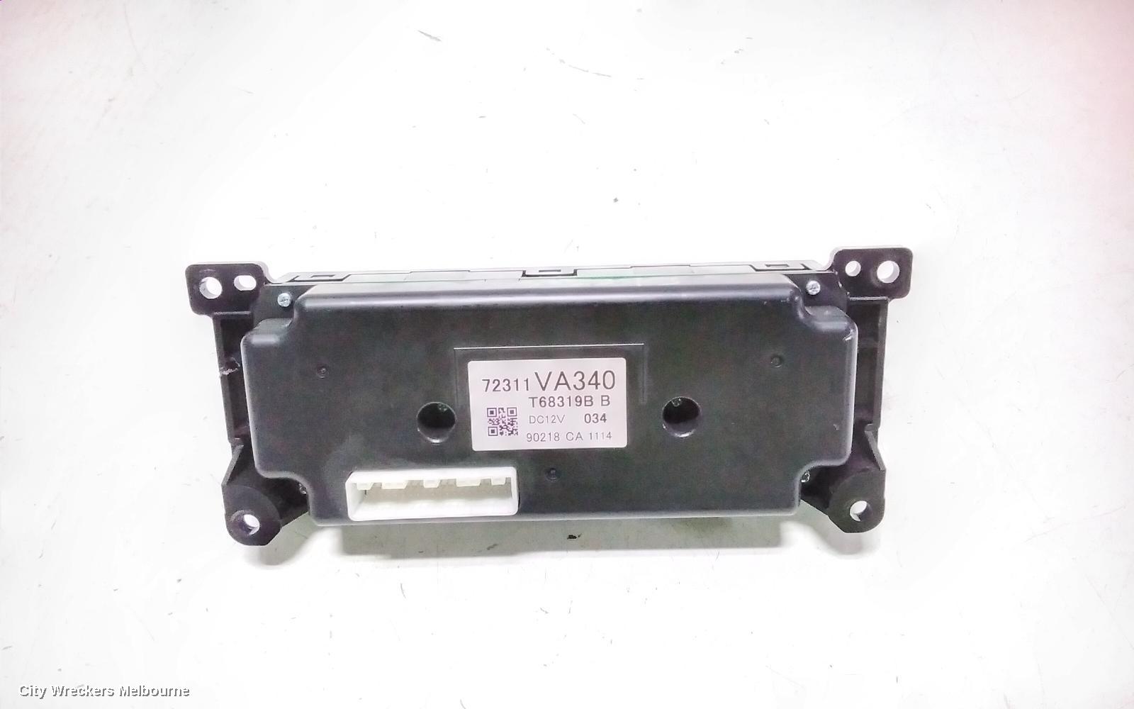 SUBARU WRX HEATER/AC CONTROLS, V1, DUAL ZONE CLIMATE CONTROL, VA340, 03/2014 - 10/2021 - Image 3