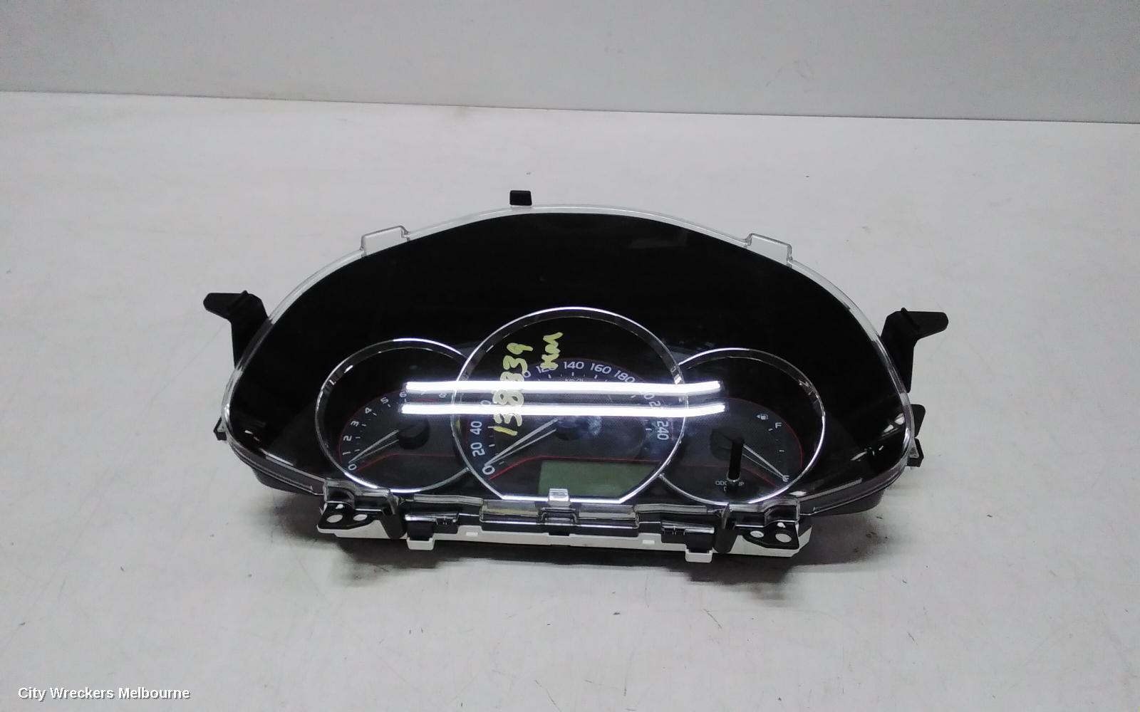 TOYOTA COROLLA INSTRUMENT CLUSTER, 1.8, 2ZR-FE, AUTO T/M, ASCENT, ZRE182R, HATCH, 10/2012 - 05/2015 - Image 1