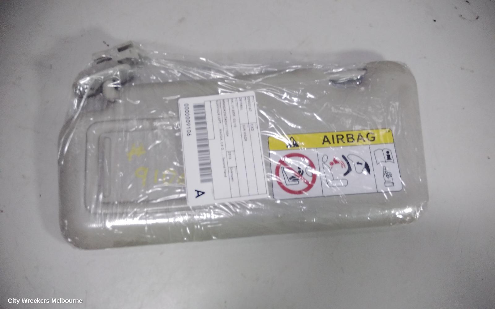 MAZDA CX3 SUNVISOR, DK, LH SIDE, 03/2015 ONWARDS - Image 3