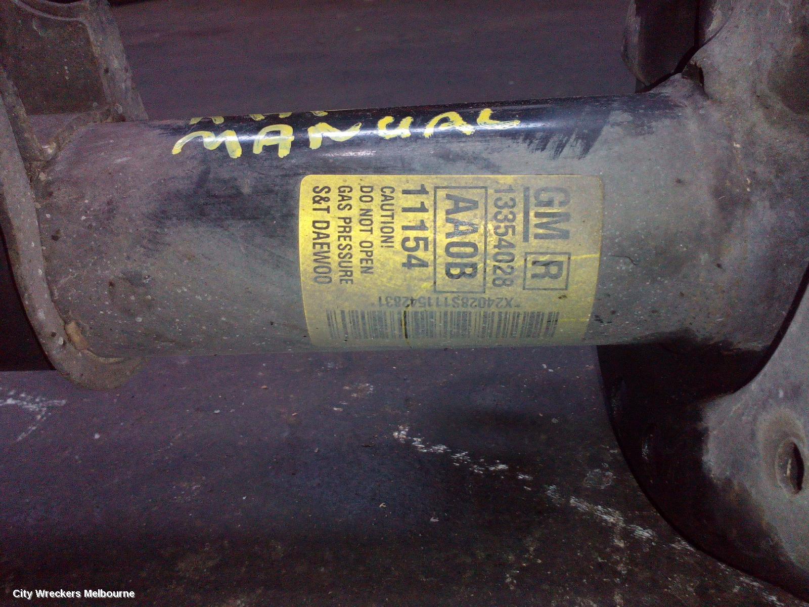 HOLDEN CRUZE RIGHT FRONT STRUT, JH, 03/2011 ONWARDS - Image 1