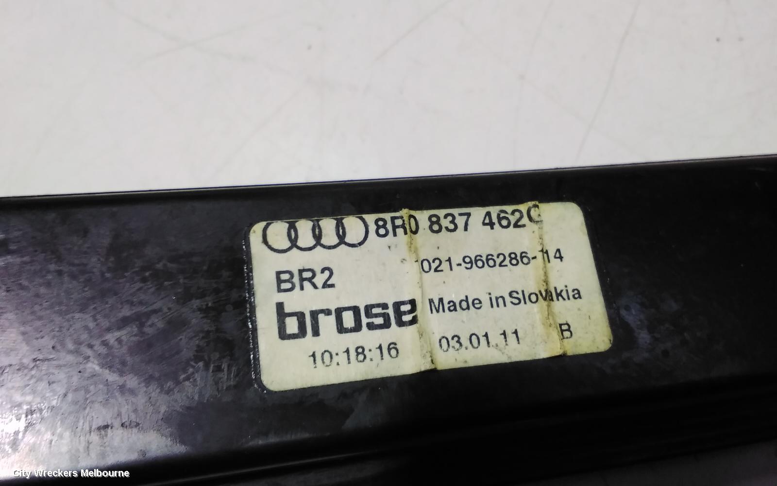 AUDI Q5 RIGHT FRONT WINDOW REG/MOTOR, 8R, 03/2009 - 01/2017 - Image 2