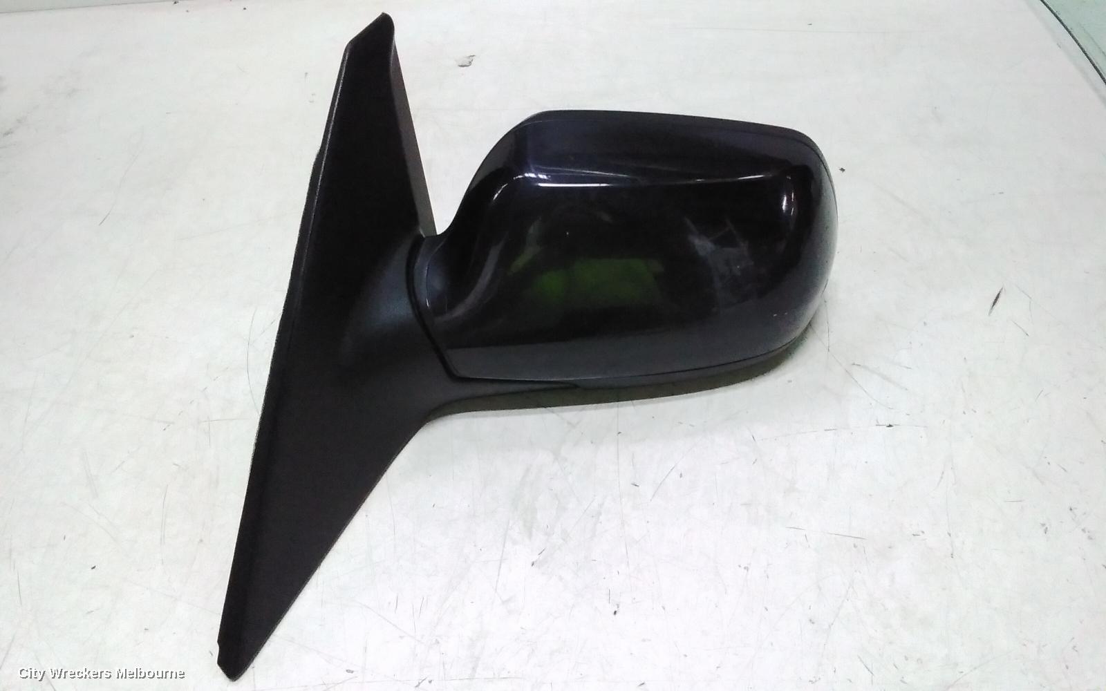 MAZDA 3 LEFT DOOR MIRROR, BK, MANUAL, SEDAN/HATCH, 10/2003 - 04/2009 - Image 1