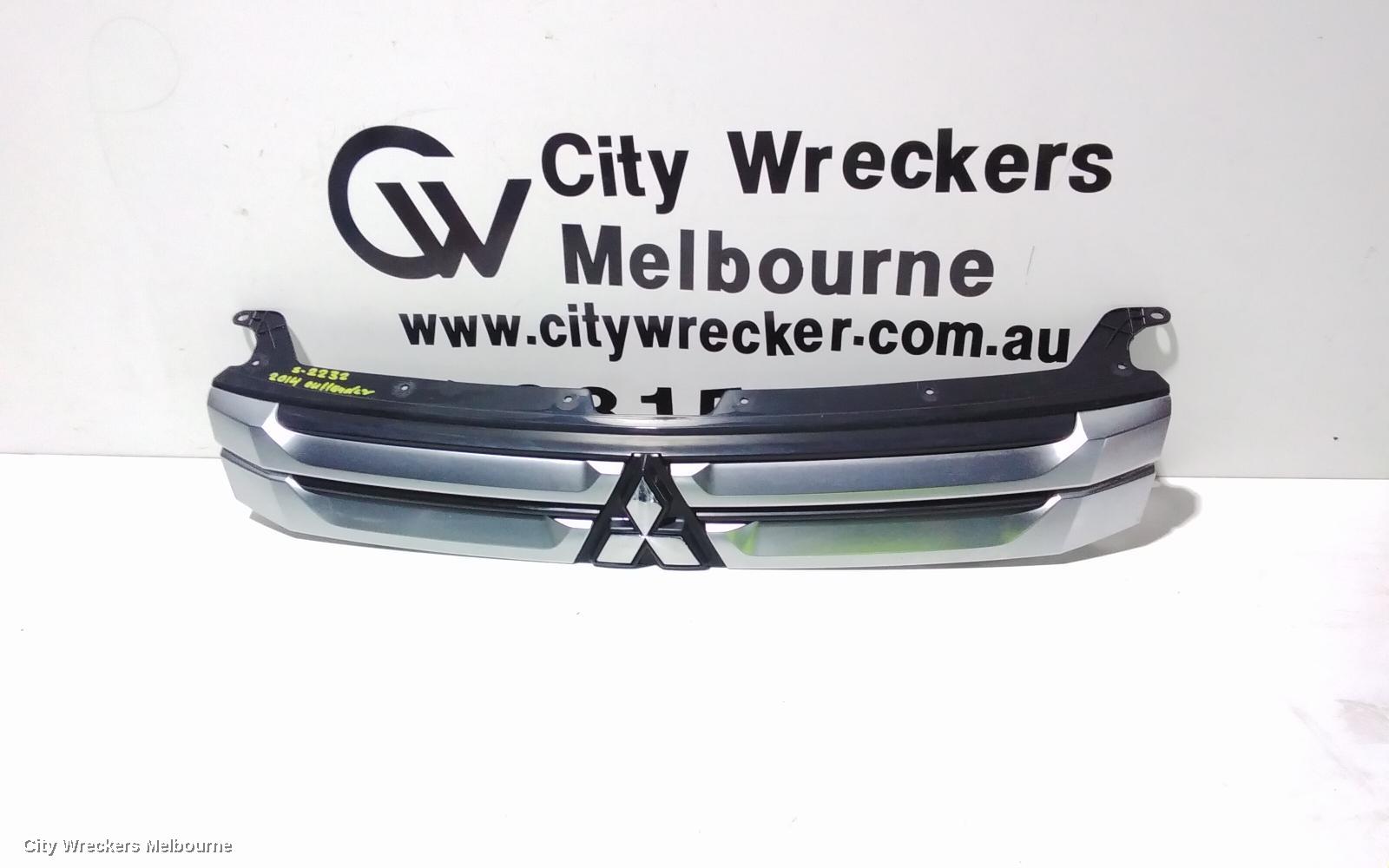 MITSUBISHI OUTLANDER GRILLE, RADIATOR GRILLE, ZJ, 03/2014 - 03/2015 - Image 1