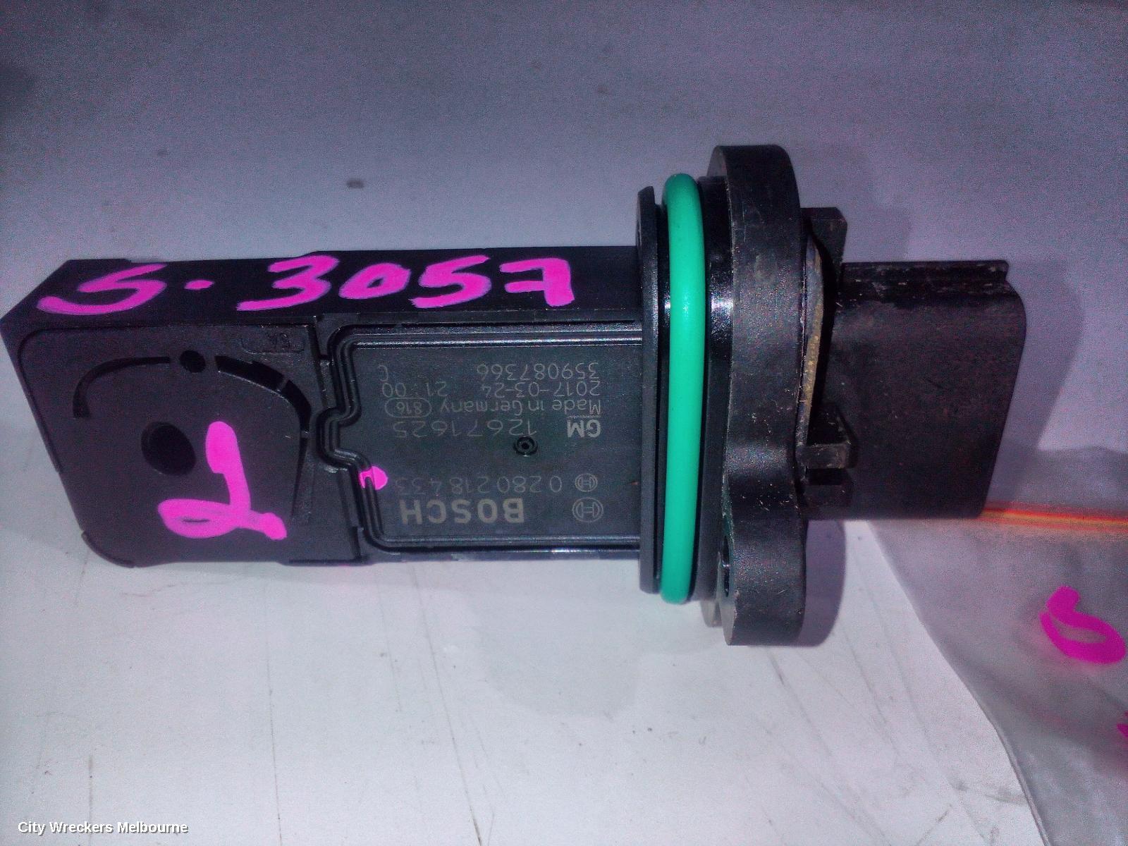 HOLDEN ASTRA AIR FLOW METER, 1.4, PETROL, BK-BL, 09/2016 - 12/2020 - Image 2