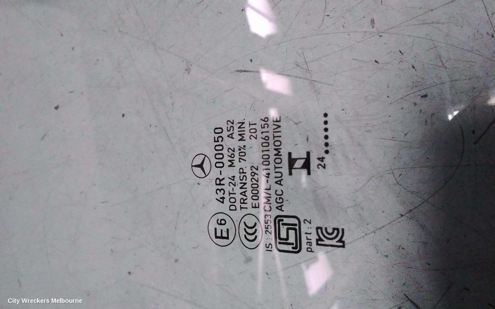 MERCEDES EQA LEFT FRONT DOOR WINDOW, H243, 01/2021 ONWARDS - Image 2