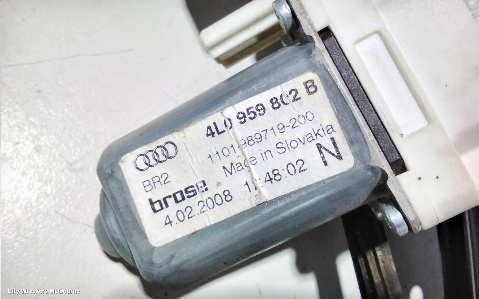 AUDI Q7 RIGHT FRONT WINDOW REG/MOTOR, 4L, 09/2006 - 08/2015 - Image 3
