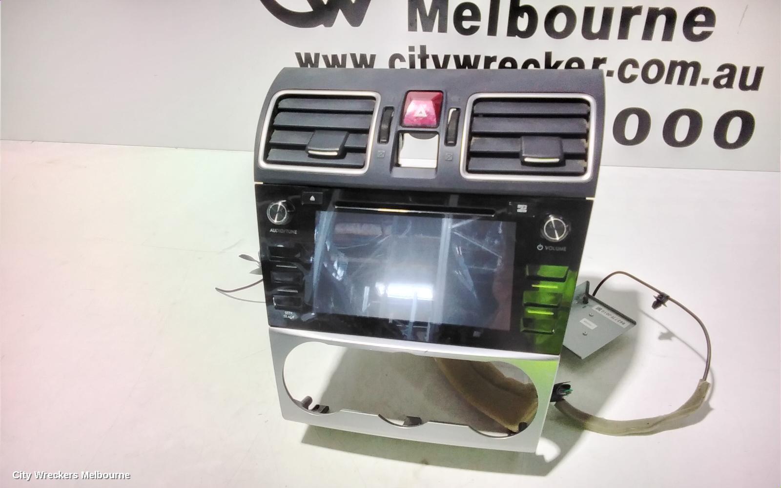SUBARU XV RADIO/CD/DVD/SAT/TV, 6.1IN TOUCHSCREEN, W/ SAT NAV, P/N ON FACE FM234KS, G4X, 08/2011 - 04/2015 - Image 2