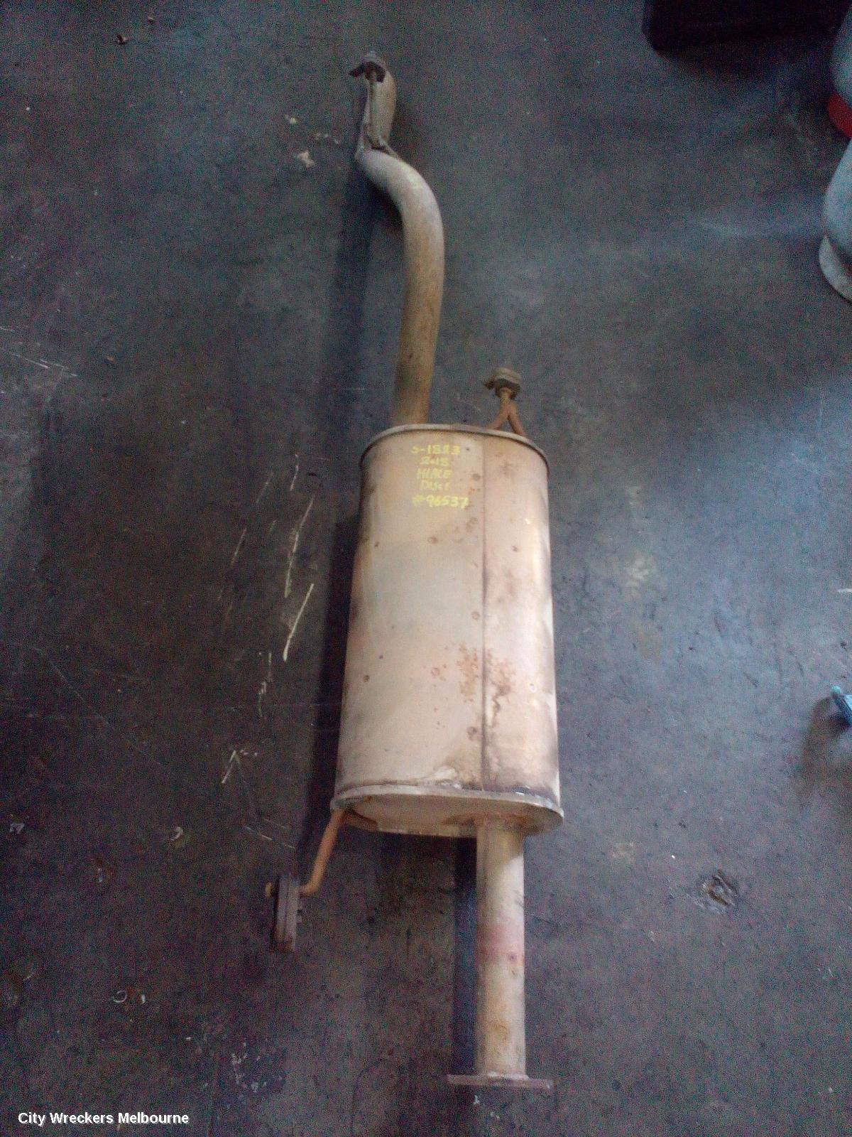 TOYOTA HIACE EXHAUST SYSTEM, TRH/KDH 03/2005 - 04/2019 - Image 2
