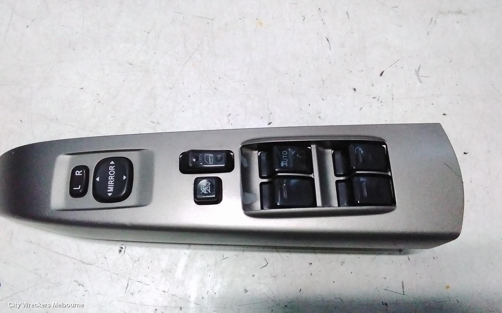 TOYOTA PRIUS PWR DR WIND SWITCH, NHW20R, RH FRONT (MASTER SWITCH), 10/2003 - 05/2009 - Image 2