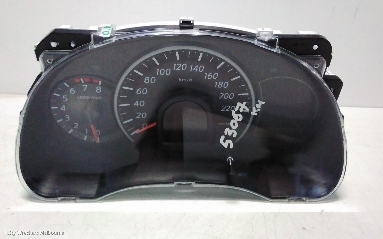 NISSAN MICRA INSTRUMENT CLUSTER, AUTO T/M, K13, 11/2010 - 03/2015 - Image 2