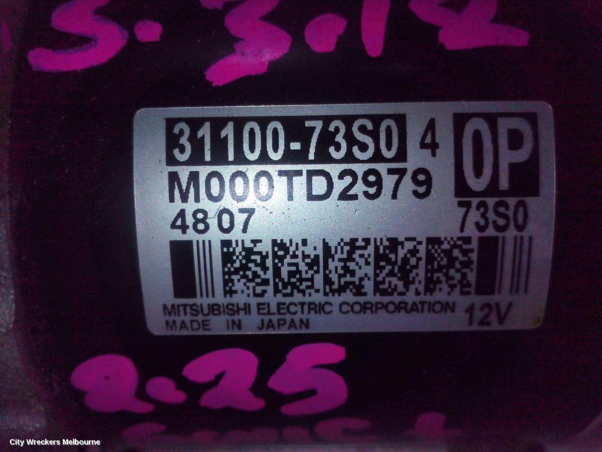SUZUKI SWIFT STARTER, UZ, PETROL, 1.2, Z12E CODE, MHEV, 12/2023 ONWARDS - Image 3