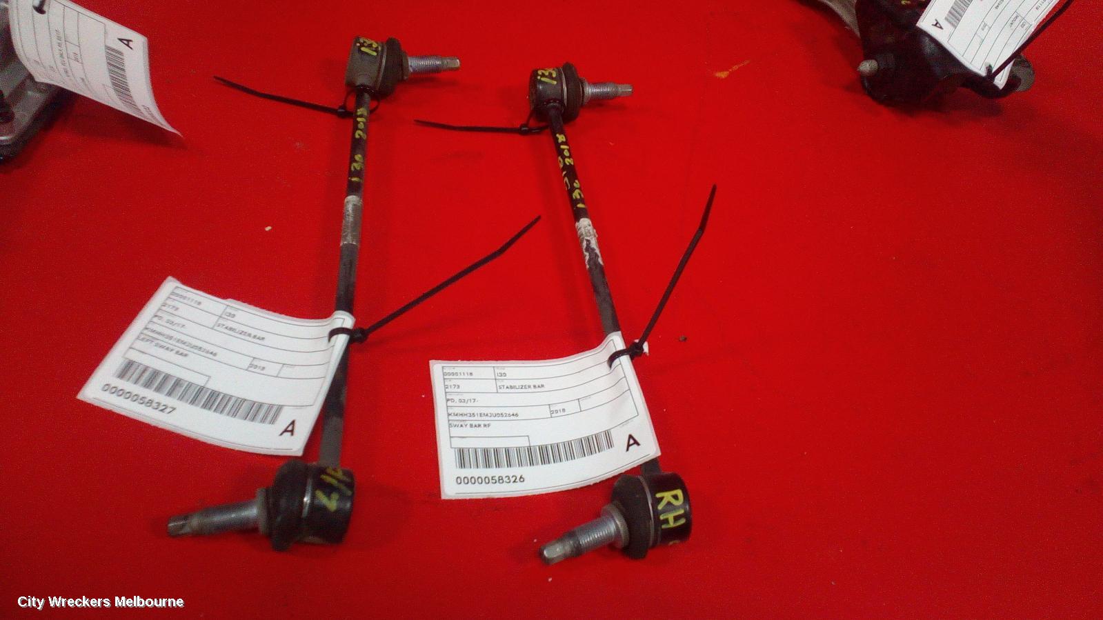 HYUNDAI I30 STABILISER BAR, PD, HATCH, 03/2017 ONWARDS - Image 2