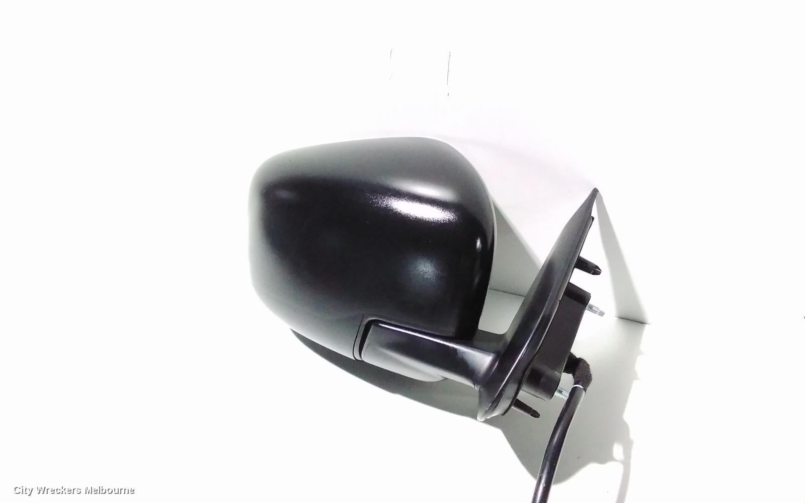 NISSAN NAVARA RIGHT DOOR MIRROR, NP300, DX/SL, BLACK, MANUAL FOLDING, NON HEATED & NON INDICATOR TYPE, 05/2015 ONWARDS - Image 3