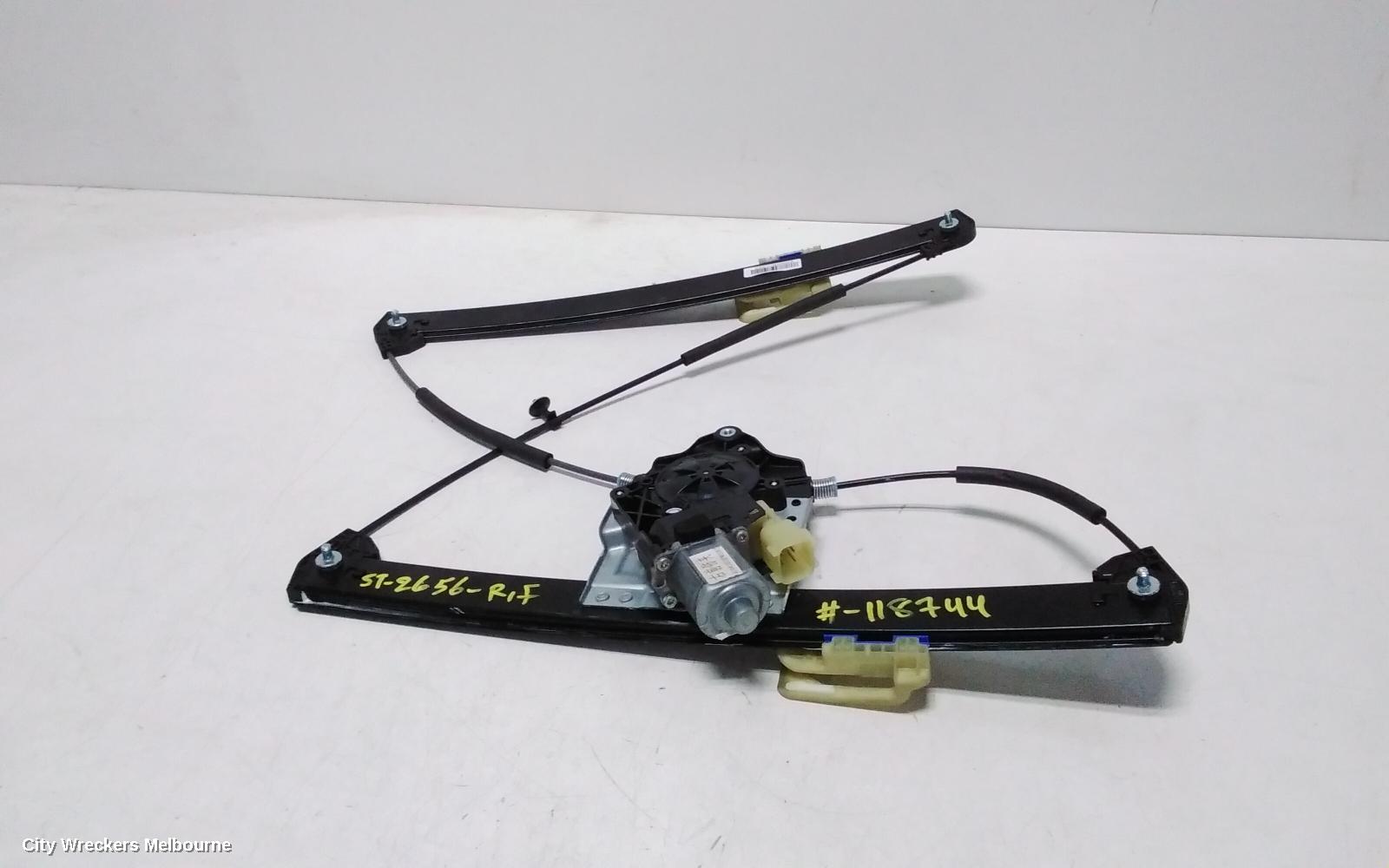 GREAT WALL CANNON UTE RIGHT FRONT WINDOW REG/MOTOR, NPW, 09/2020 ONWARDS - Image 1