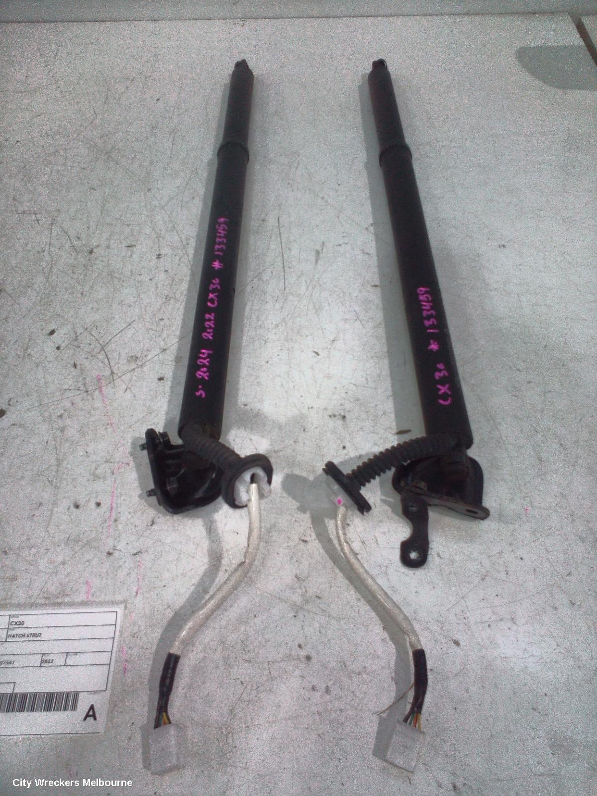 MAZDA CX30 HATCH STRUT, DM, TAILGATE STRUTS (PAIR), W/ POWER LIFTGATE TYPE, 10/2019 ONWARDS - Image 1
