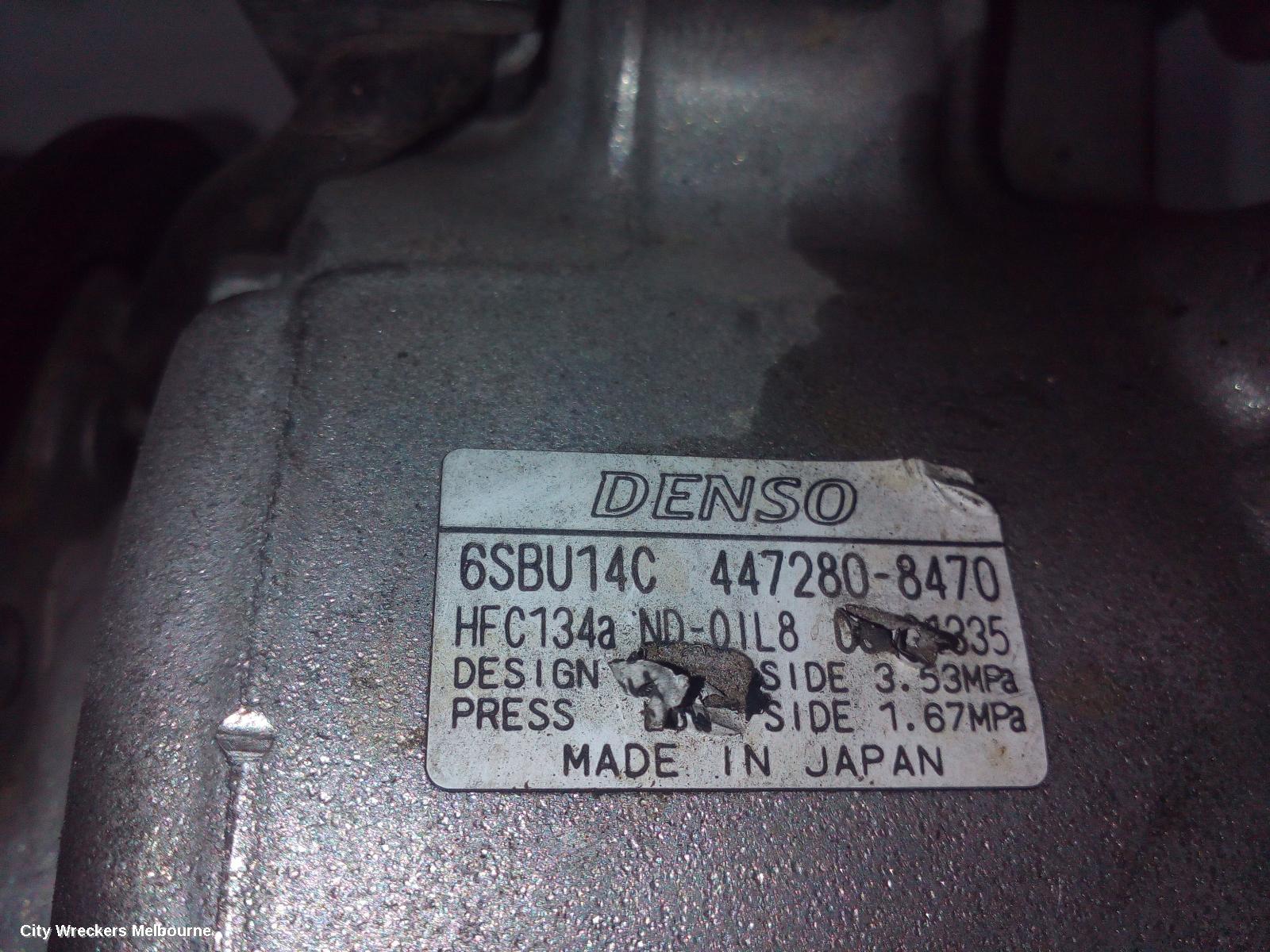 HOLDEN COMMODORE A/C COMPRESSOR, VF, 3.6, 05/2013 - 12/2017 - Image 2