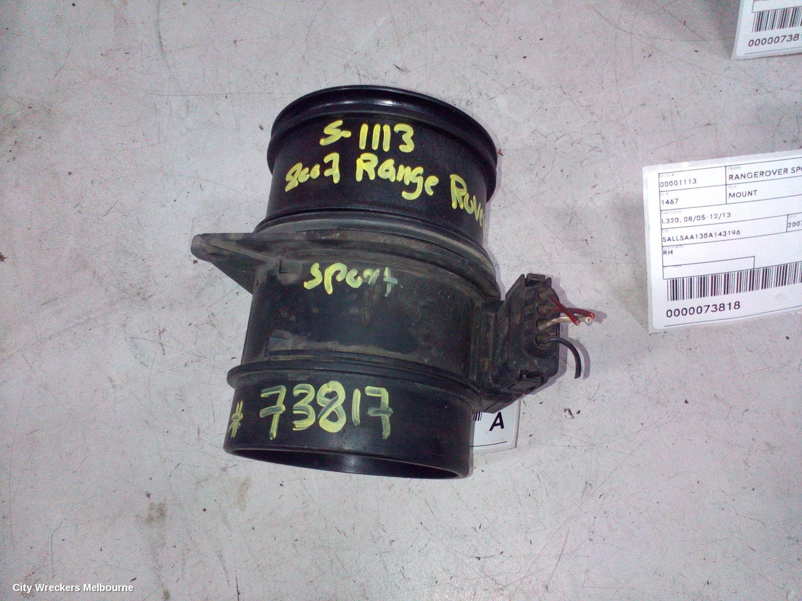 LAND ROVER RANGEROVER SPORT AIR FLOW METER, 2.7 V6, DIESEL, TURBO, FROM VIN 6A499999-, L320, 08/2005 - 08/2009 - Image 3