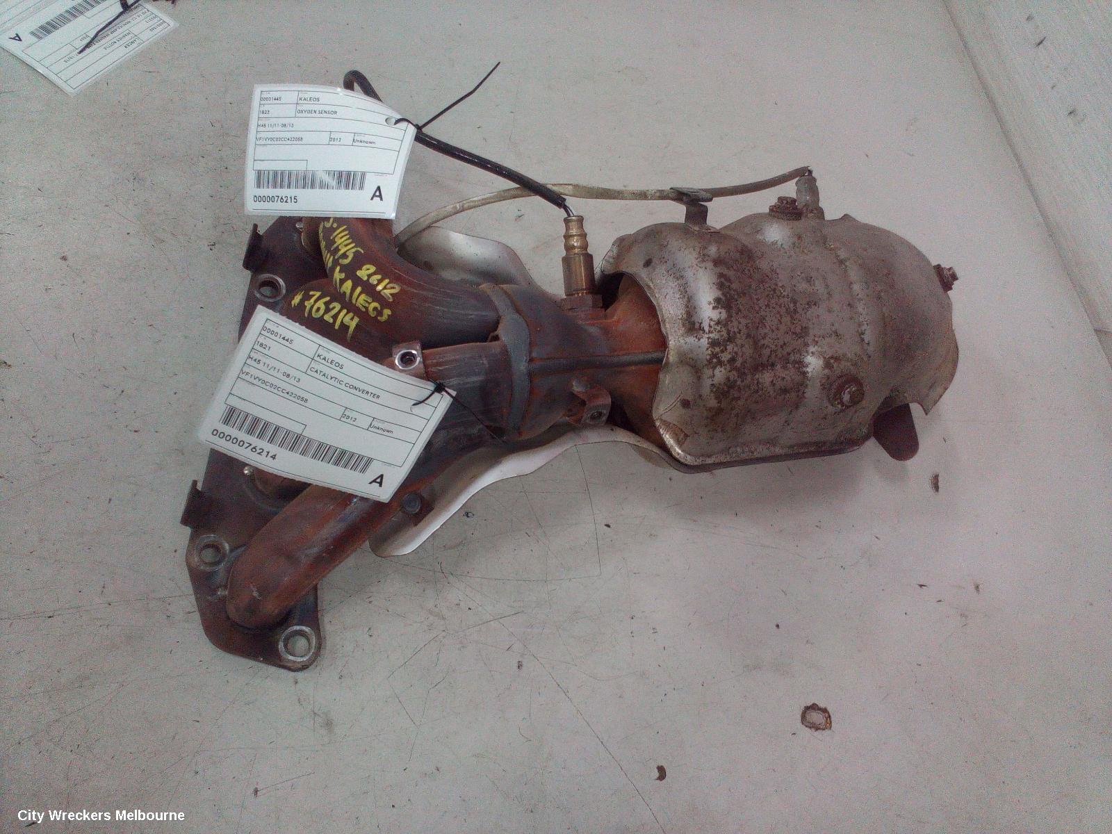 RENAULT KALEOS CATALYTIC CONVERTER, MANIFOLD-CAT TYPE, 2.5, PETROL, H45, 09/2008 - 04/2016 - Image 2