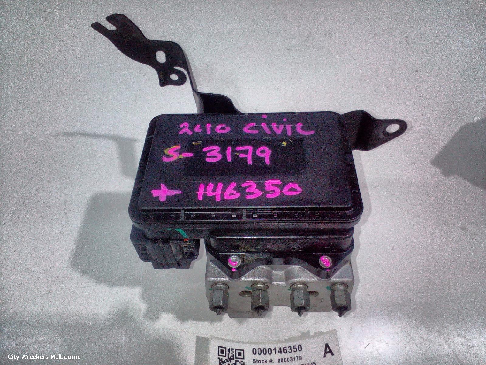 HONDA CIVIC ABS PUMP/MODULATOR, 8TH GEN, P/N 57110SNBZ12, 02/2006 - 12/2011 - Image 1