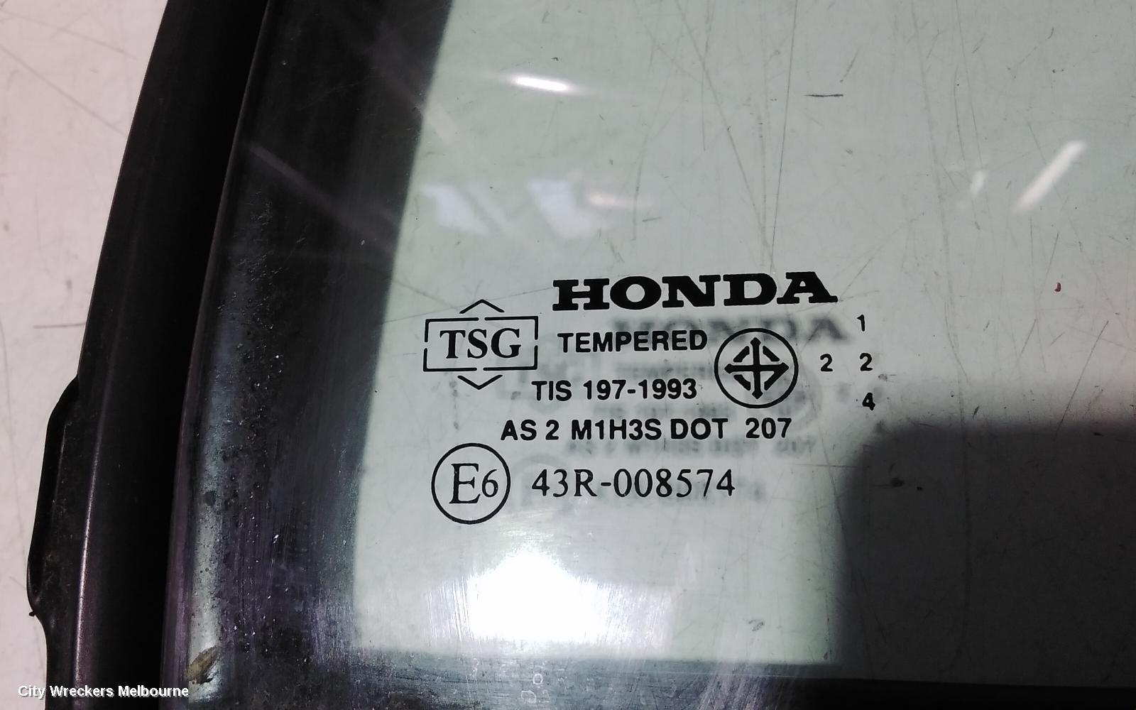 HONDA CIVIC RIGHT REAR 1/4 DOOR GLASS, 7TH GEN, SEDAN, 11/2000 - 12/2005 - Image 3