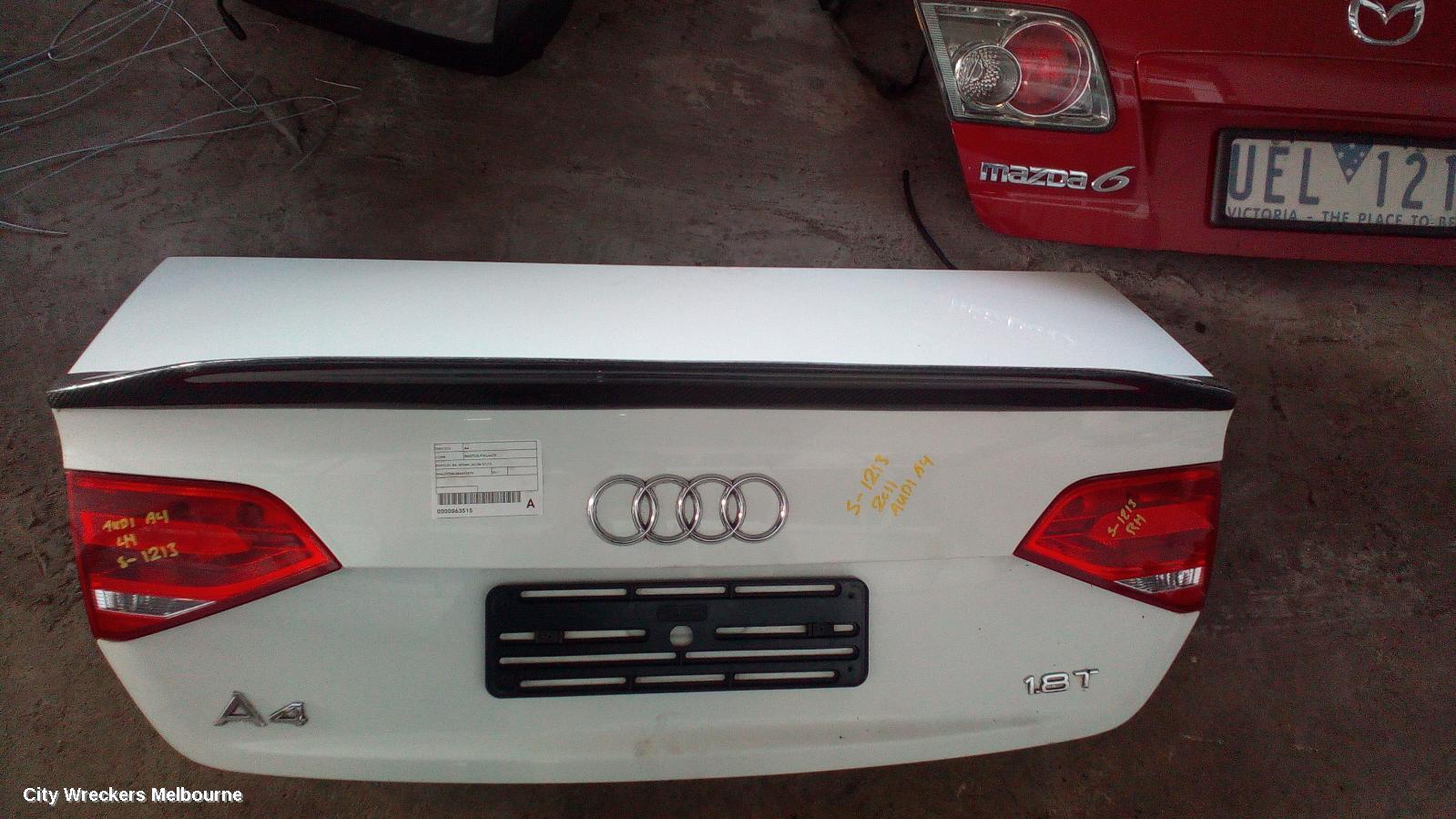 AUDI A4 BOOTLID/TAILGATE, BOOTLID, B8, SEDAN, 02/2008 - 07/2012 - Image 2