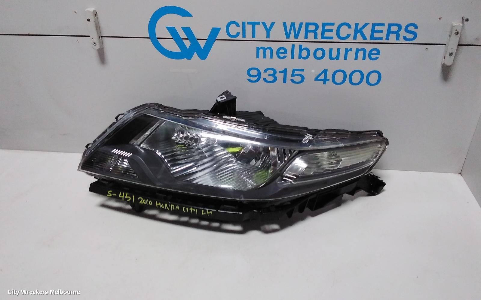 HONDA CITY LEFT HEADLAMP, GM, 01/2009 - 12/2013 - Image 3