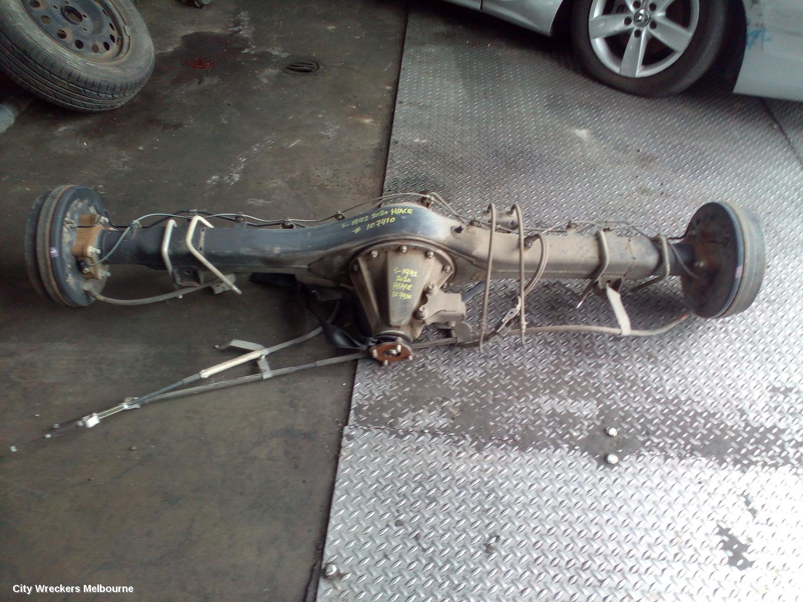 TOYOTA HIACE REAR DIFF ASSEMBLY, DIESEL, 300 SERIES, 04/2019 ONWARDS - Image 1