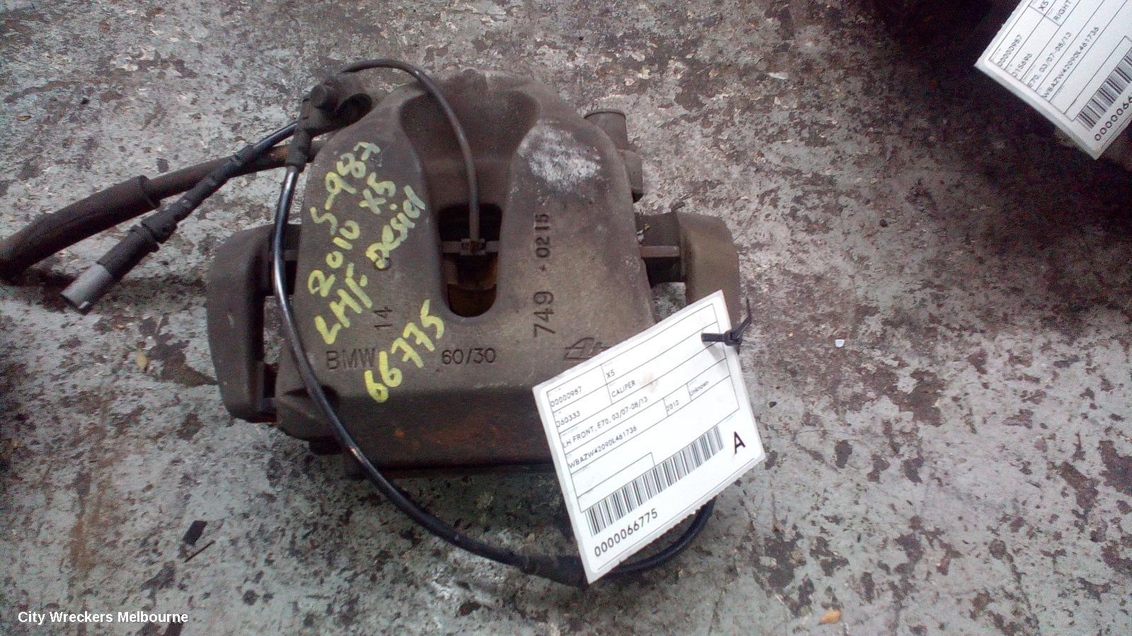 BMW X5 CALIPER, LH FRONT, E70, 03/2007 - 08/2013 - Image 1