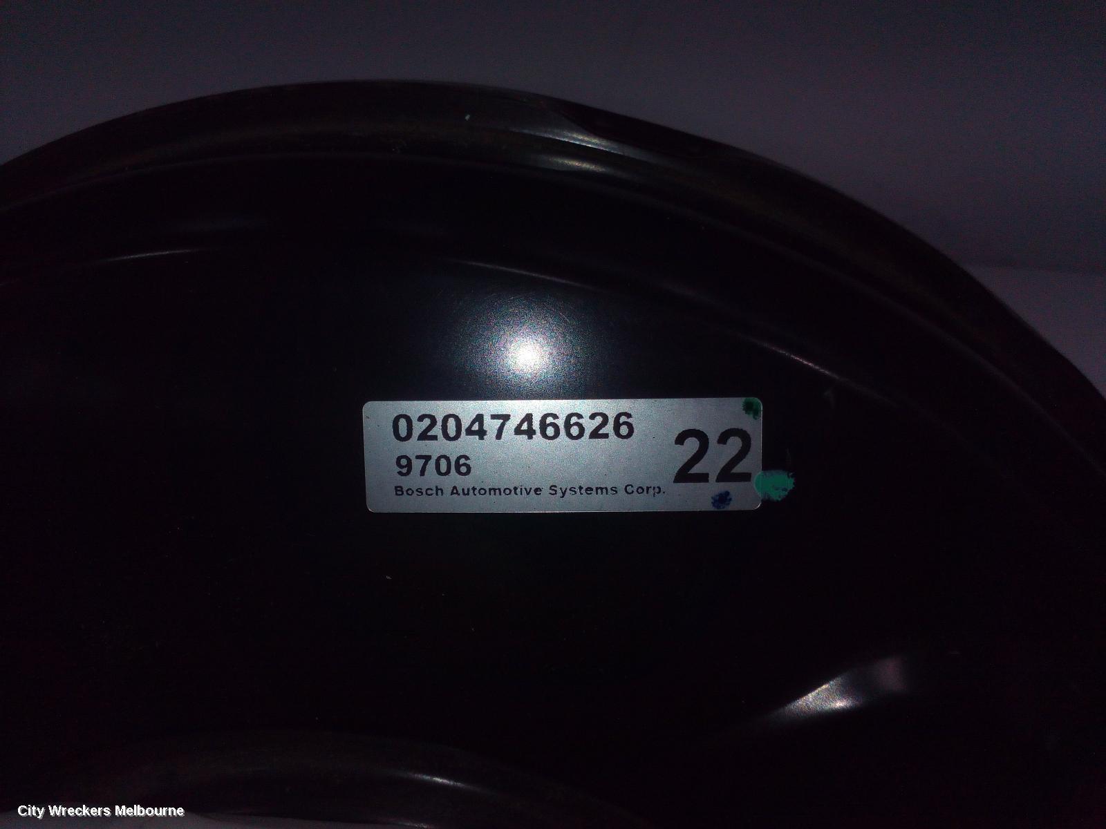 HOLDEN COLORADO BRAKE BOOSTER, RG/RG 7, AUTO T/M, 01/2012 - 12/2020 - Image 3