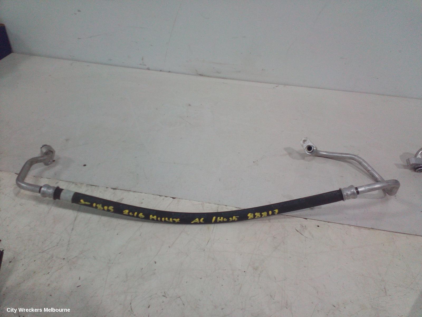 TOYOTA HILUX A/C HOSES, PETROL, 2.7, 2TR-FE, COMPRESSOR TO CONDENSER, 09/2015 ONWARDS - Image 1