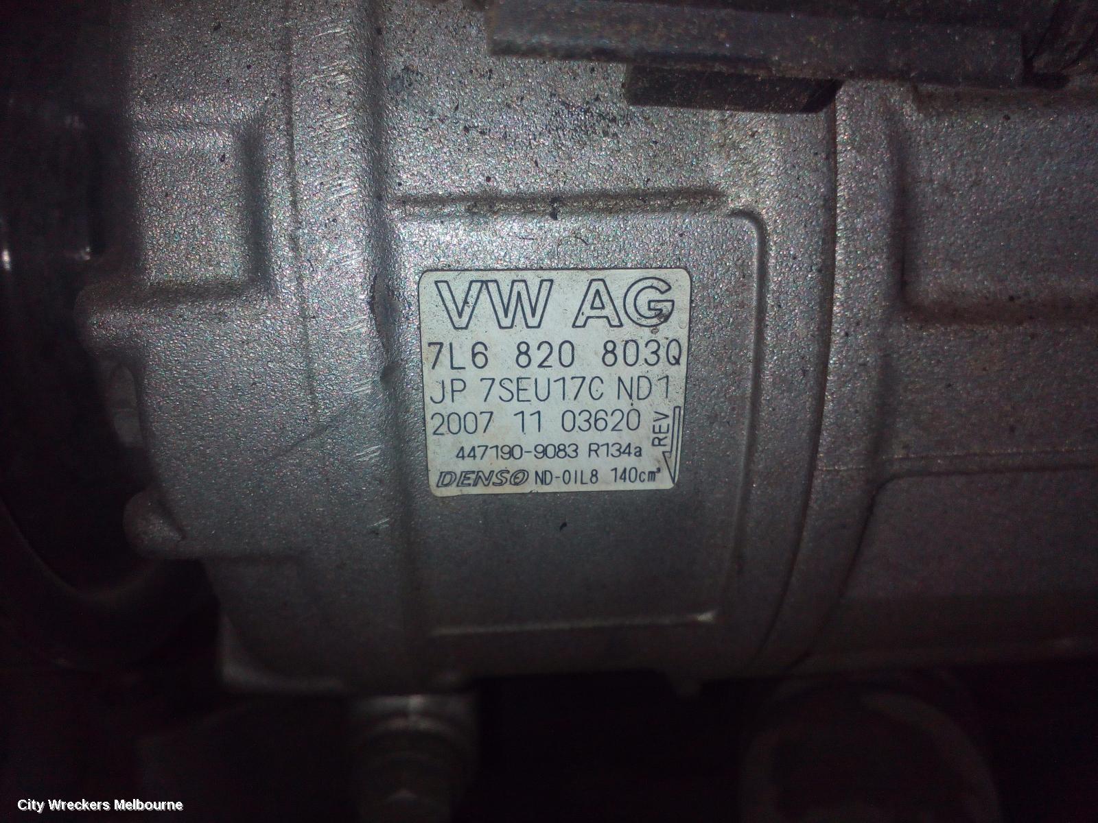 AUDI Q7 A/C COMPRESSOR, 4L, 3.0, DIESEL, 09/2006 - 09/2010 - Image 1