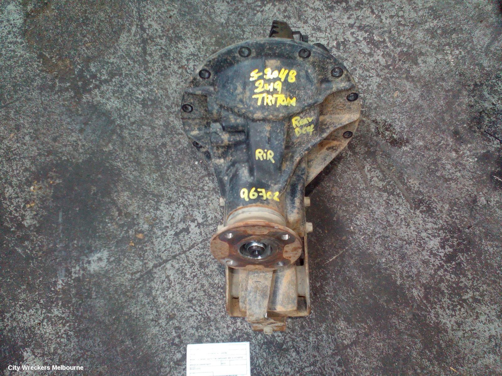MITSUBISHI TRITON DIFFERENTIAL CENTRE, FRONT, 2.4, DIESEL, AUTO T/M, MR, 4.272 RATIO, 11/2018 - 10/2023 - Image 1