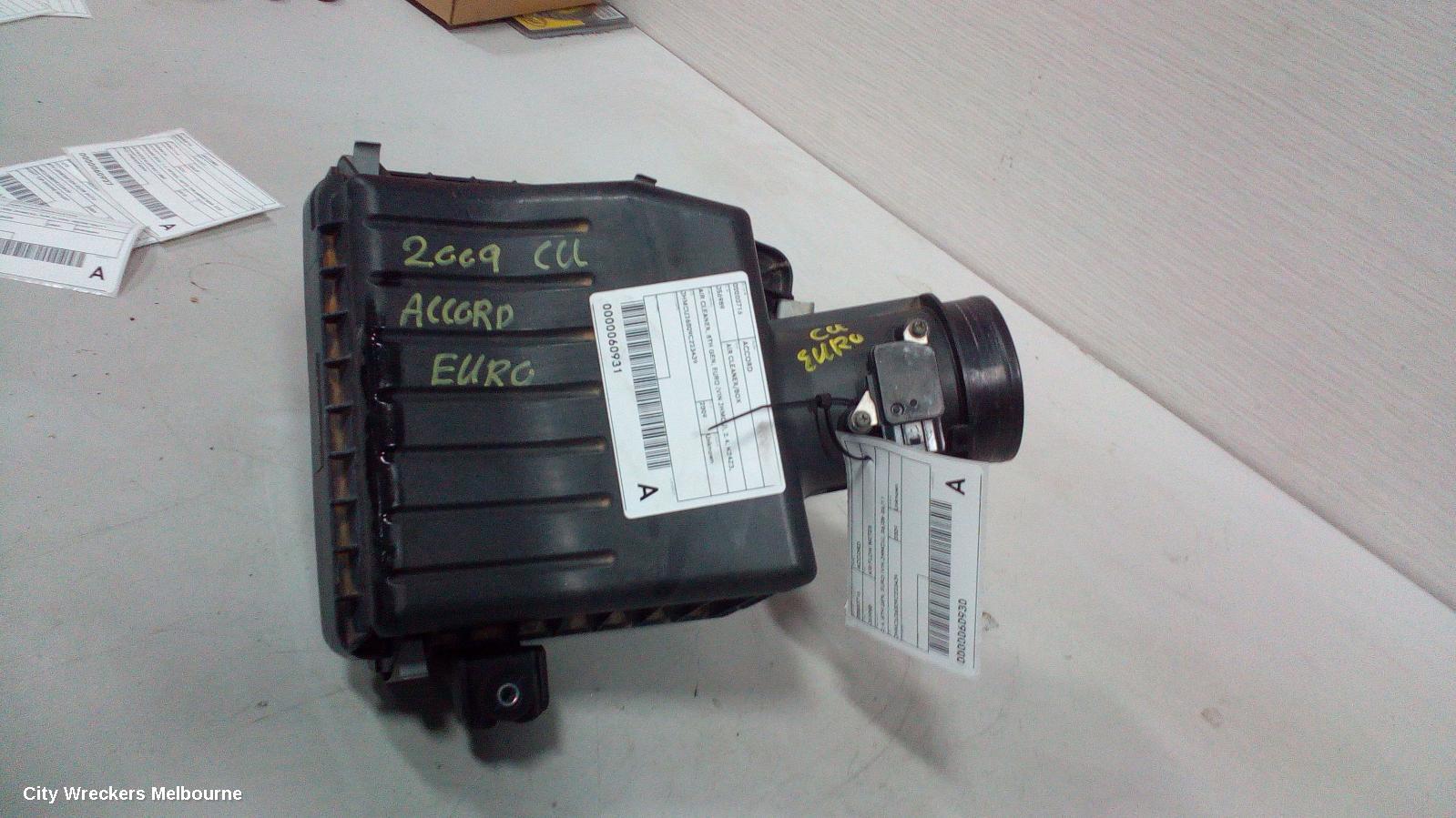 HONDA ACCORD AIR FLOW METER, 2.4, 8TH GEN, EURO (VIN JHMCU), 06/2008 - 06/2011 - Image 2