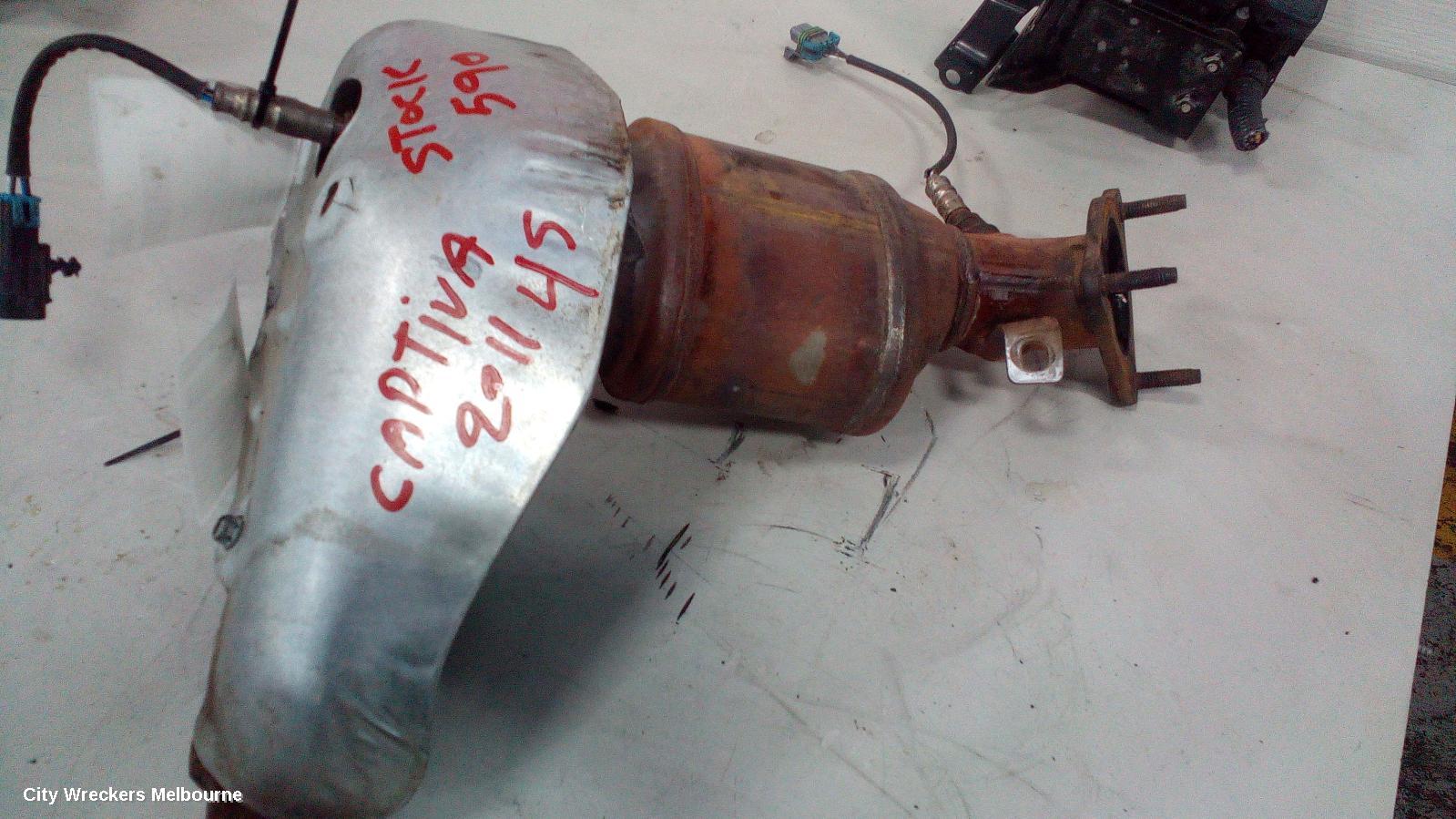 HOLDEN CAPTIVA CATALYTIC CONVERTER, DOWNPIPE-CAT TYPE, 2.4, LE5/LE9, PETROL, CG, 01/2011 - 06/2018 - Image 2