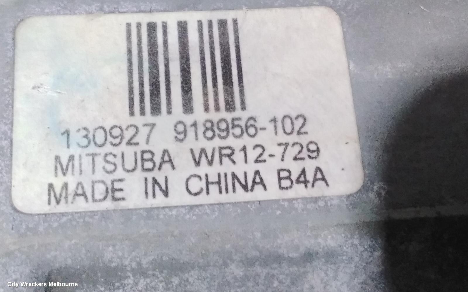 LAND ROVER RANGEROVER EVOQUE LEFT REAR WND REG/MOTOR, DOOR REG ASSY (REG AND MOTOR), 5DR, L538, 11/2011 - 01/2019 - Image 2