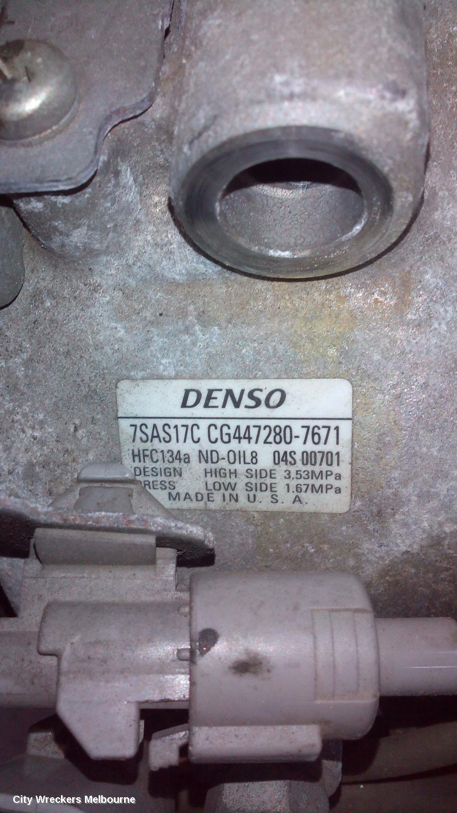 TOYOTA KLUGER A/C COMPRESSOR, 3.5, 2GR-FE, PETROL, GSU50/GSU55, 03/2014 - 10/2016 - Image 2