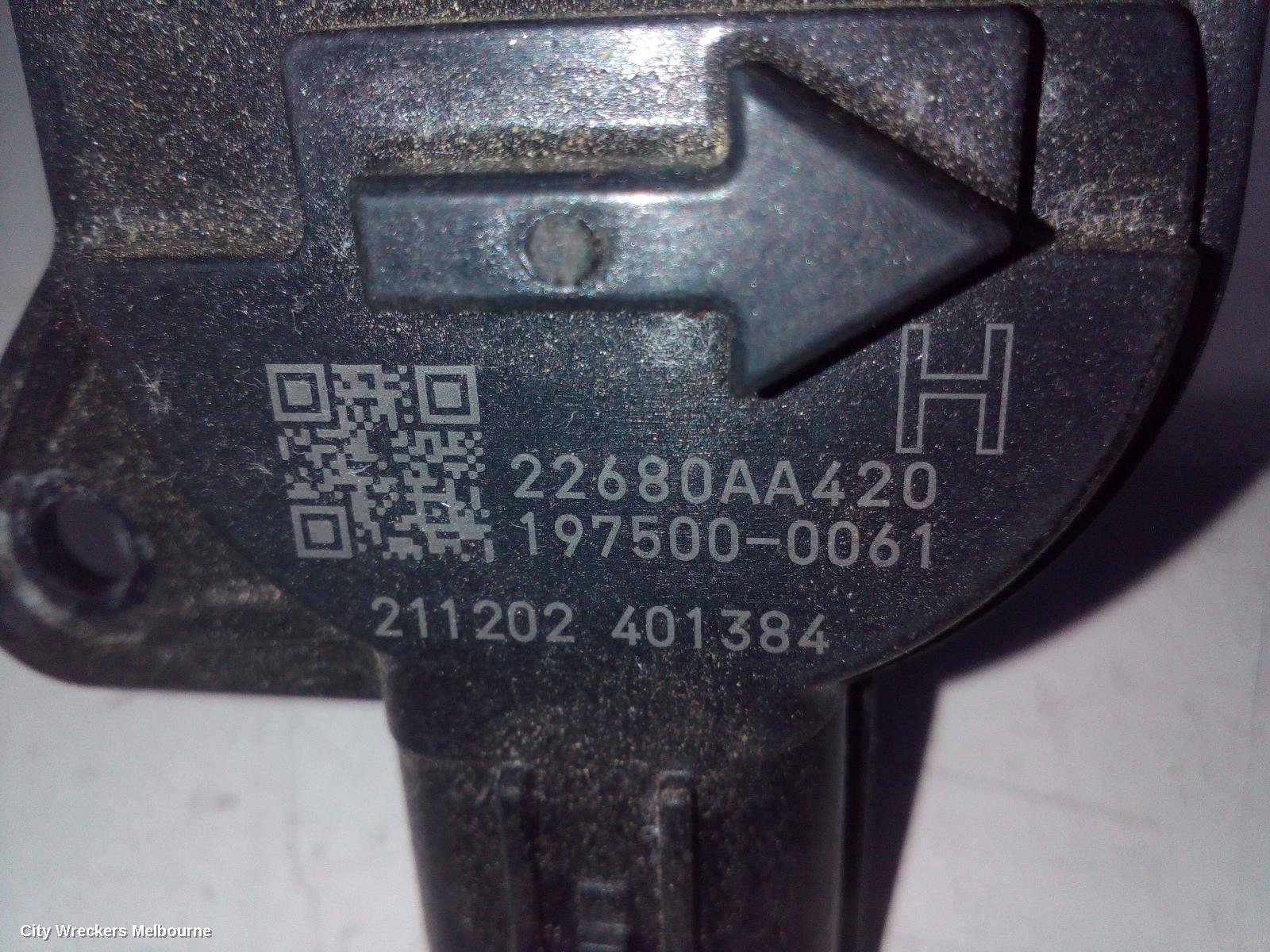 SUBARU XV AIR FLOW METER, G5X, PETROL, 2.0, 03/2017 - 06/2023 - Image 3