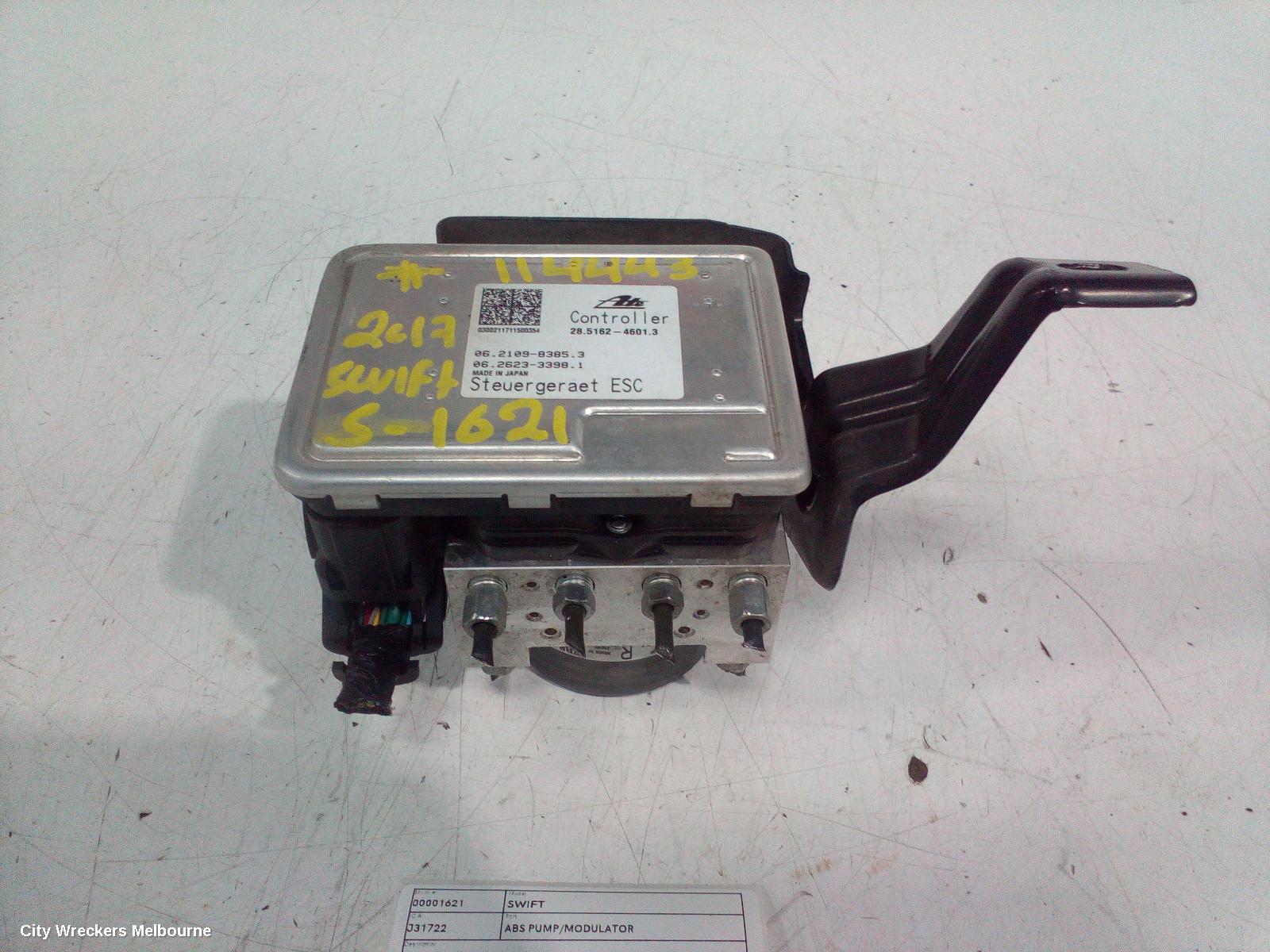 SUZUKI SWIFT ABS PUMP/MODULATOR, P/N 5611068RB, AZ, 04/2017 ONWARDS - Image 1