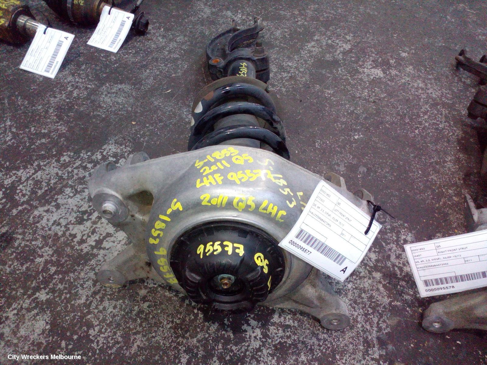 AUDI Q5 LEFT FRONT STRUT, Q5, 8R, 3.0, DIESEL, 03/2009 - 10/2012 - Image 2