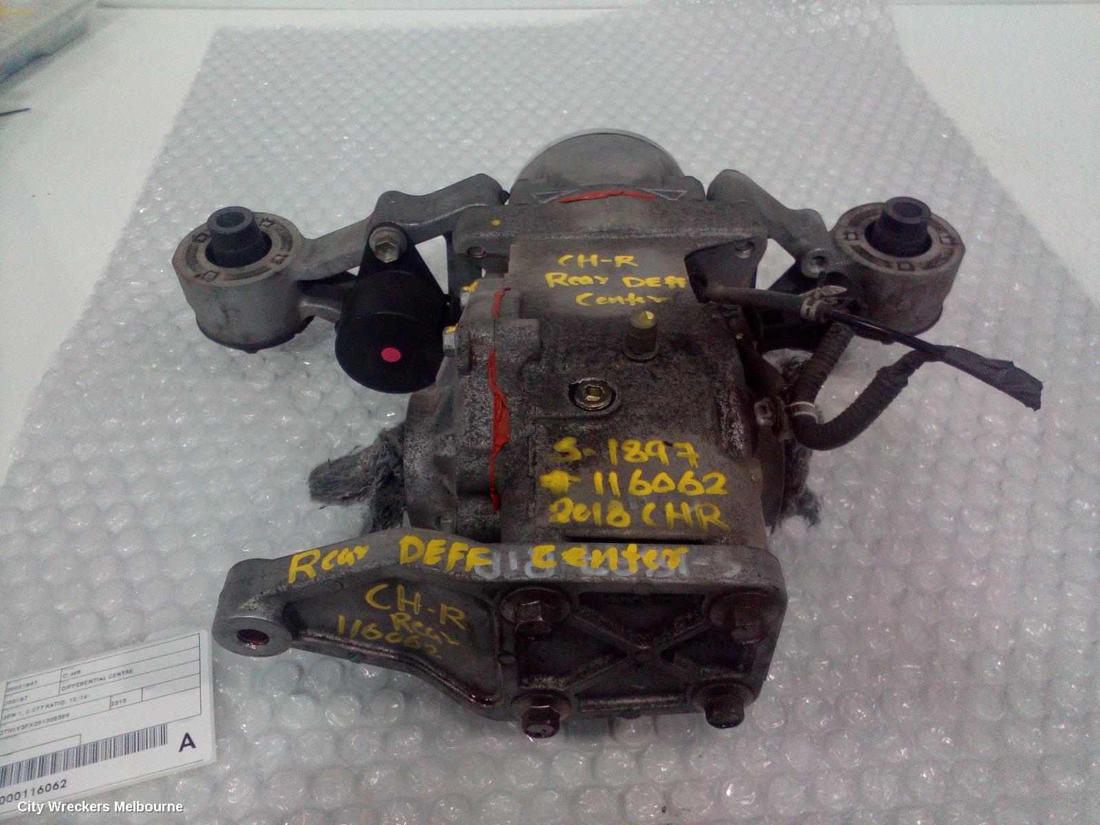 TOYOTA C-HR DIFFERENTIAL CENTRE, GEN 1, 2.277 RATIO, 12/2016 ONWARDS - Image 1