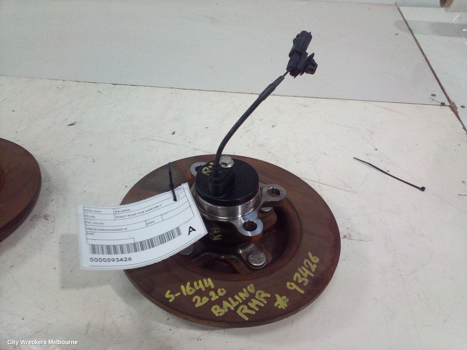 SUZUKI BALENO RIGHT REAR HUB ASSEMBLY, EW, 04/2016 - 12/2022 - Image 1