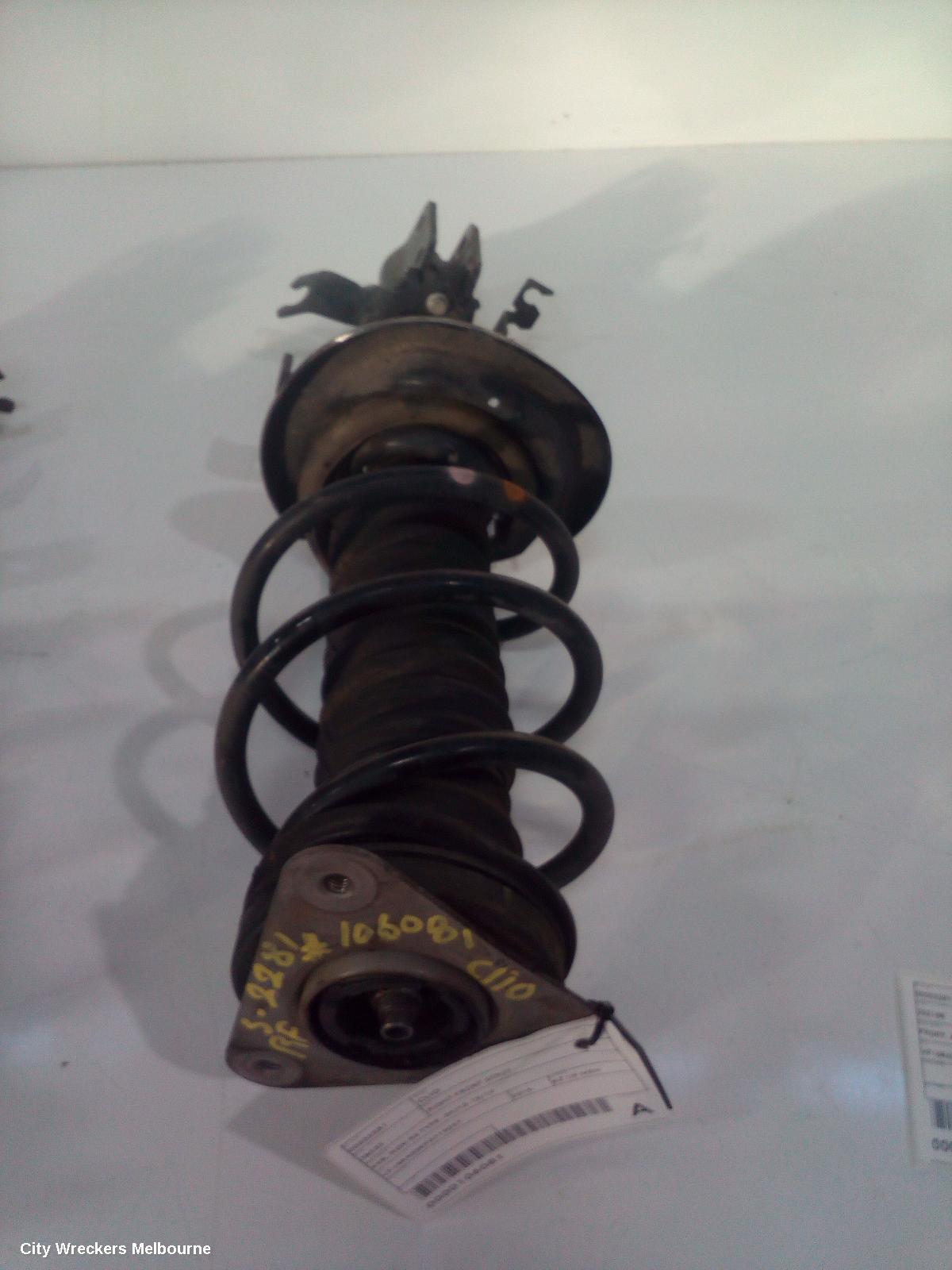 RENAULT CLIO RIGHT FRONT STRUT, X98, NON RS TYPE, 09/2013 - 10/2019 - Image 2